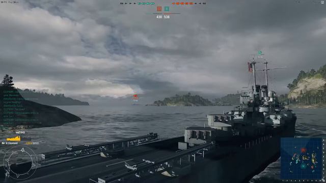 World of Warships - Бой на карте "Север" смотреть онлайн