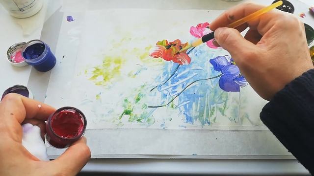 Как быстро нарисовать открытку смотреть онлайн