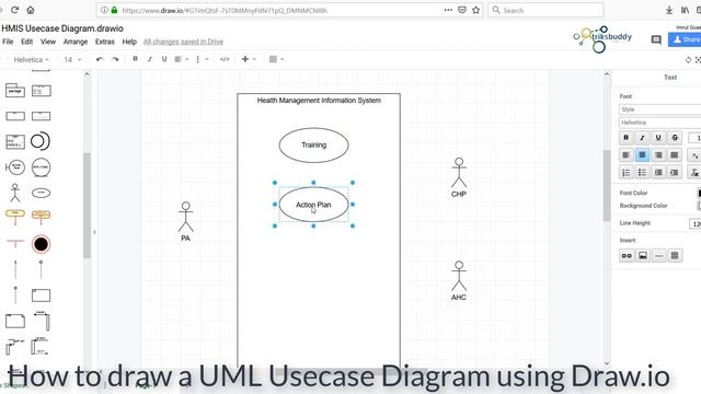 How to Draw UML Usecase Diagram using Draw.io смотреть онлайн