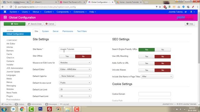 How to Change Joomla Website Name | By Paste Media смотреть онлайн