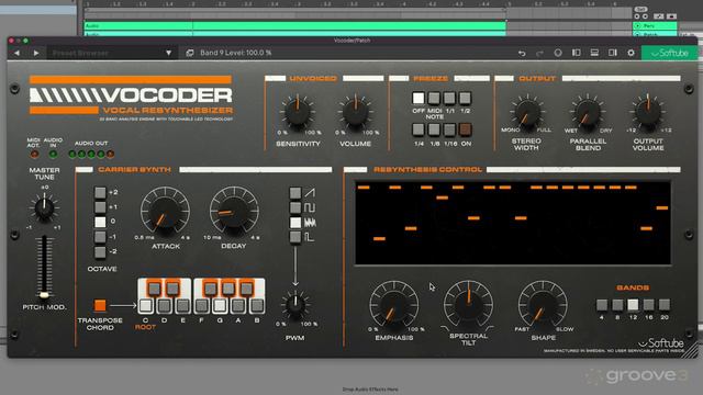 05. Resynthizing Percussion with Vocoder