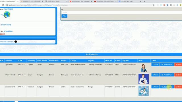 how to make/ create student result management system , id-card generator system смотреть онлайн