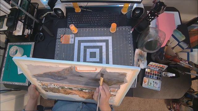 Painting using some of the advice of the masters. Картине с применением советов мастеров. смотреть онлайн