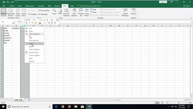 How to Add Delete Rows And Columns In Microsoft Excel смотреть онлайн