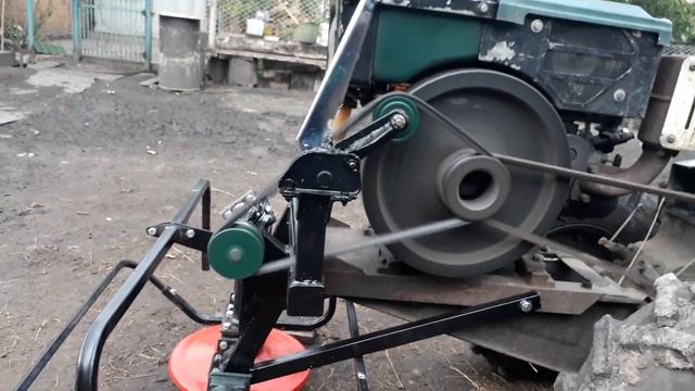 Переделка роторной косилки под тяжелый мотоблок смотреть онлайн