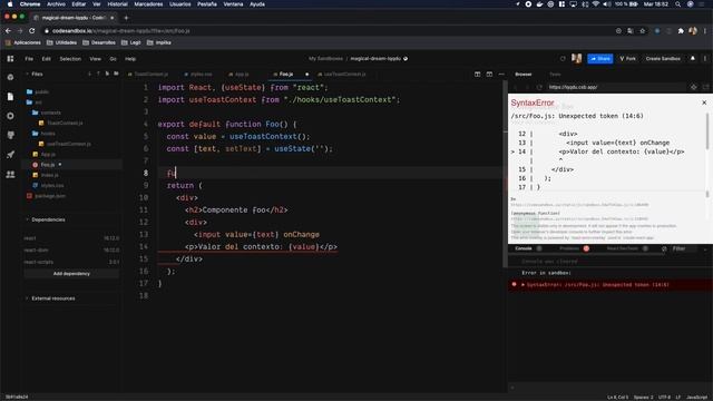 React Toast. El ejercicio perfecto para repasar API Context y los hooks de React #reactjs смотреть онлайн
