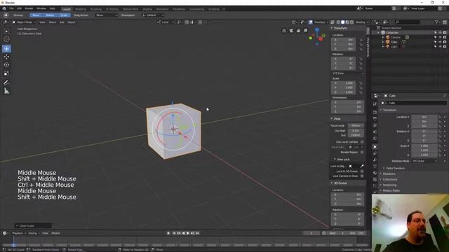 Blender 2 8 Transform Orientation and Pivot Points смотреть онлайн