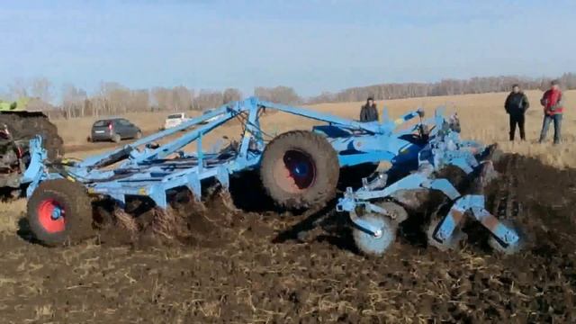 XERION 4500 + LEMKEN смотреть онлайн