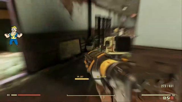 Гатлинг-лазер карабин Fallout 76 (Оружие Понерфено) смотреть онлайн