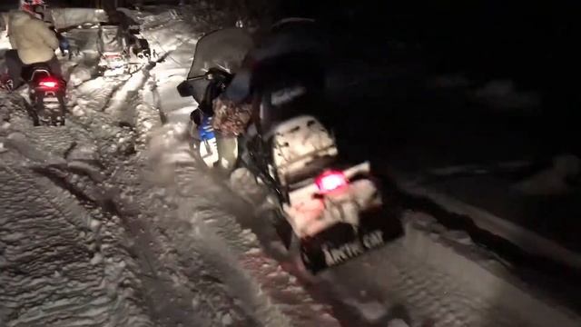 Покатушки на снегоходах смотреть онлайн