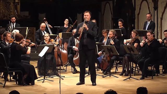 MOZART Concerto for clarinet in A KV622 Allegro Vlad Weverbergh Terra Nova Collective AMUZ LIVE 201 смотреть онлайн