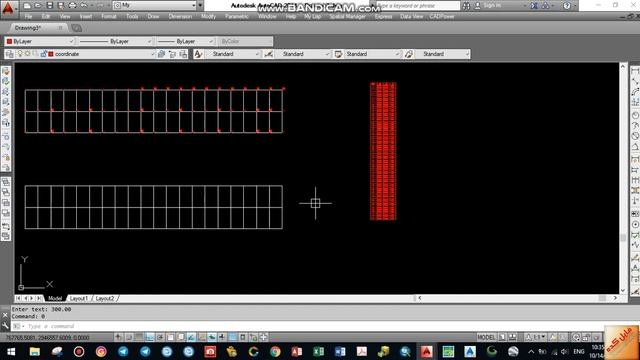 Lisp Autocad- intersection xyz table - لیسپ اتوکد نمایش اتوماتیک جدول مختصات نقاط قطعات تفکیکی смотреть онлайн