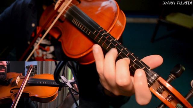 How to play Perfect - Ed Sheeran on Violin Tutorial смотреть онлайн