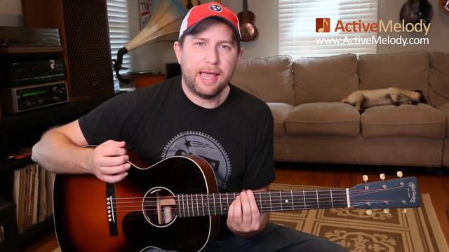 A short, sweet minor key rhythm on guitar - Laid back, R&B style - Minor Key Guitar Lesson - ML055 смотреть онлайн