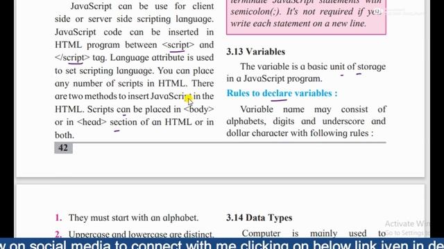 part 4 Impressive Web Designing chapter 3 class 11 HSC IT | Client Side Scripting & datatypes смотреть онлайн