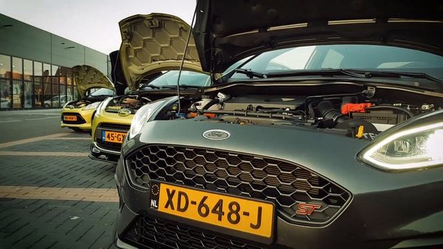 The black the green the grey Ford Fiesta meet ST MK7 MK7,5 MK8 смотреть онлайн