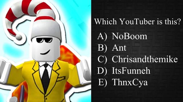Guess the Roblox YouTuber by their Roblox Character! смотреть онлайн