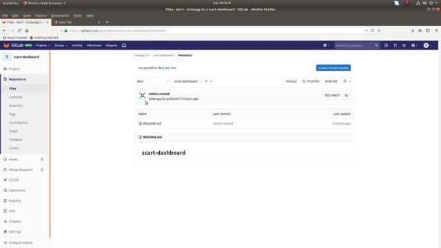 How to create a branch in Gitlab Project смотреть онлайн