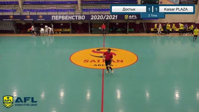 Кубок Сайран 1/2 финал (2021г) Достык 3:2 Kaisar PLAZA смотреть онлайн