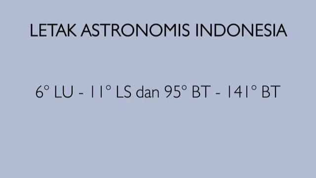 Tema 1 kelas 5 Materi letak Astronomis dan geografis Indonesia смотреть онлайн