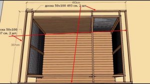 Проект стильной и современной беседки