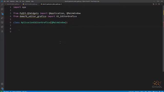 Python Curso V2: 524 2/3 Aplicación Básica de Editor Gráfico - Interfaz Creada en Qt Designer смотреть онлайн