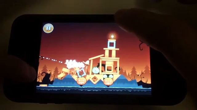 Gameplay-Angry birds Halloween смотреть онлайн