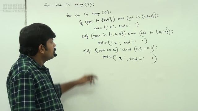 Python Pattern Printing Programs || To print alphabet Symbol 'G' || by Durga Sir смотреть онлайн