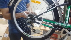 Сборка велосипеда Stels Pilot 750