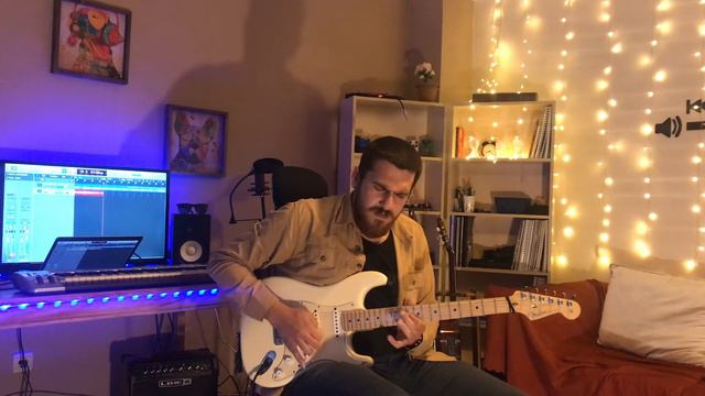 Çağatay Özkaya - Electric Guitar Improvision on backing track / #Fender #Electricguitar смотреть онлайн