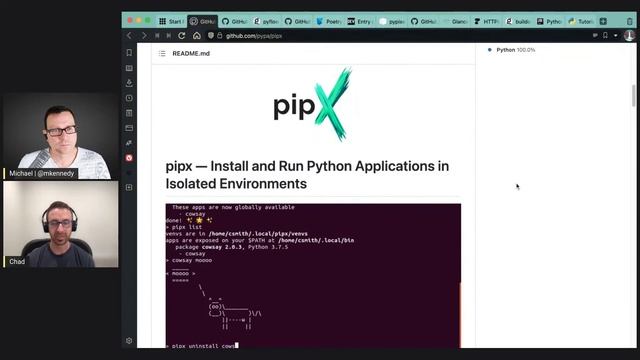 pipx: Installable, Isolated Python Applications - Talk Python Live Stream смотреть онлайн