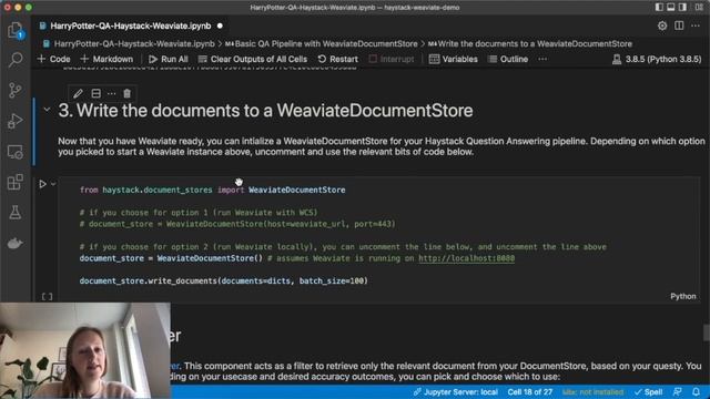 Weaviate + Haystack presented by Laura Ham (Harry Potter example!) смотреть онлайн