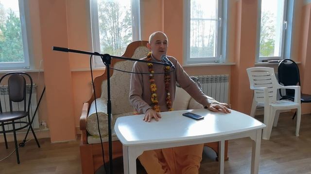 Лекция Джитакродха Прабху воскресная программа Владимир