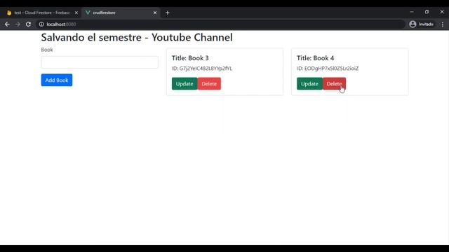 CRUD | Vue.js | Composition API | Firebase | Firestore смотреть онлайн