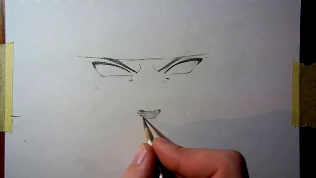 Как нарисовать аниме. Саске. Sasuke смотреть онлайн