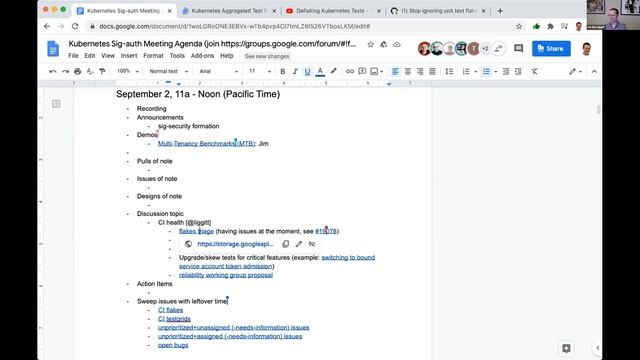 Kubernetes SIG Auth 2020-09-02 смотреть онлайн