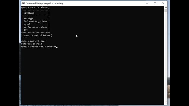 How to use MySQL on Windows command line - simplified смотреть онлайн