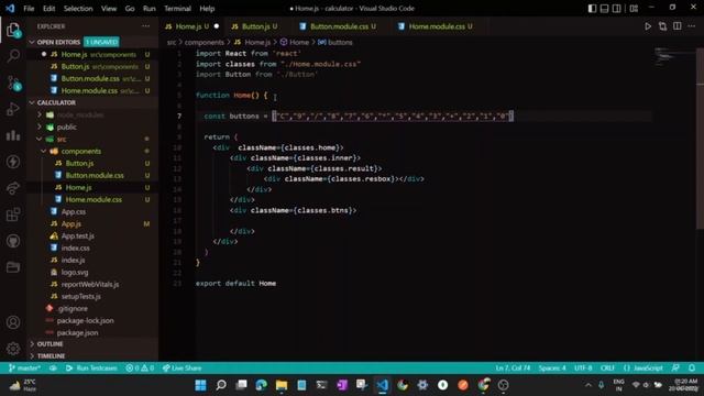 Build a Simple Calculator App with React смотреть онлайн