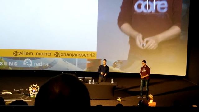 Devoxx 2015 - presents WALL-E robot смотреть онлайн