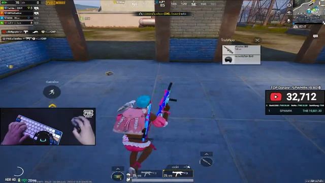 ?LIVE PUBG MOBILE PC 90 FPS + HDR HD Emulator Gameloop (Handcam) смотреть онлайн