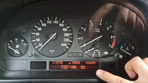 Проверка панели приборов bmw e39 e53 e46
