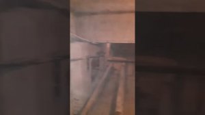 Запуск дымоудаления в жилом доме.