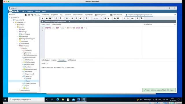 PostgreSQL atualizando registros смотреть онлайн