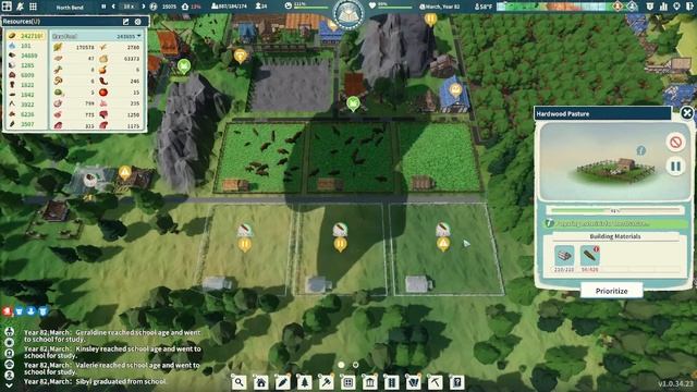 Hardwood Pastures and a Cow - Settlement Survival S10E19 смотреть онлайн