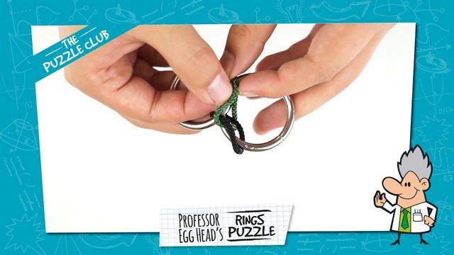 The Puzzle Club - 4 x Metal Puzzle Set - Prof Egg Head's Rings Puzzle Solution смотреть онлайн