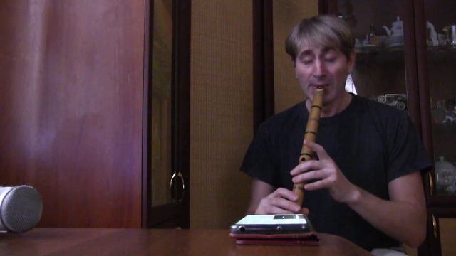 I try to play Haru no Umi after a long break - Shakuhachi - Yuri Georg Becker смотреть онлайн