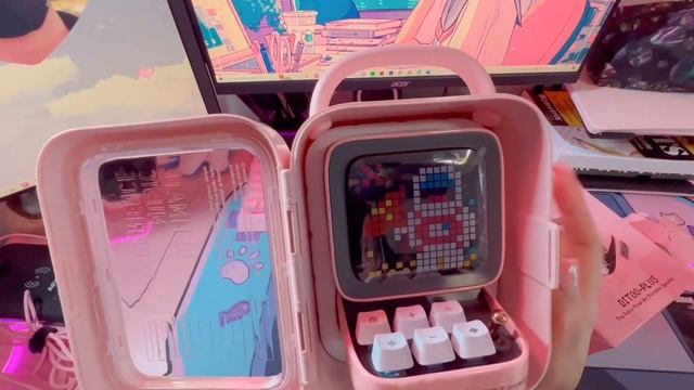 ☽*˚⁺‧͙ unboxing divoom pink speaker to complete my desk aesthetic (ASMR)⭒‧͙⁺˚*☾ смотреть онлайн
