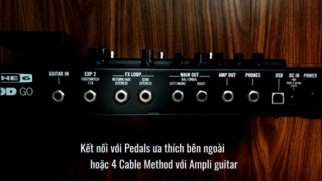 LINE 6 POD GO PHẦN 1 : Kết nối và tổng quan смотреть онлайн