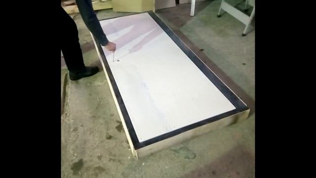 Люк напольный под плитку, в погреб, на амортизаторах в Уфе смотреть онлайн