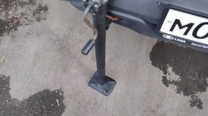 Переделанный и усиленный волговский домкрат.